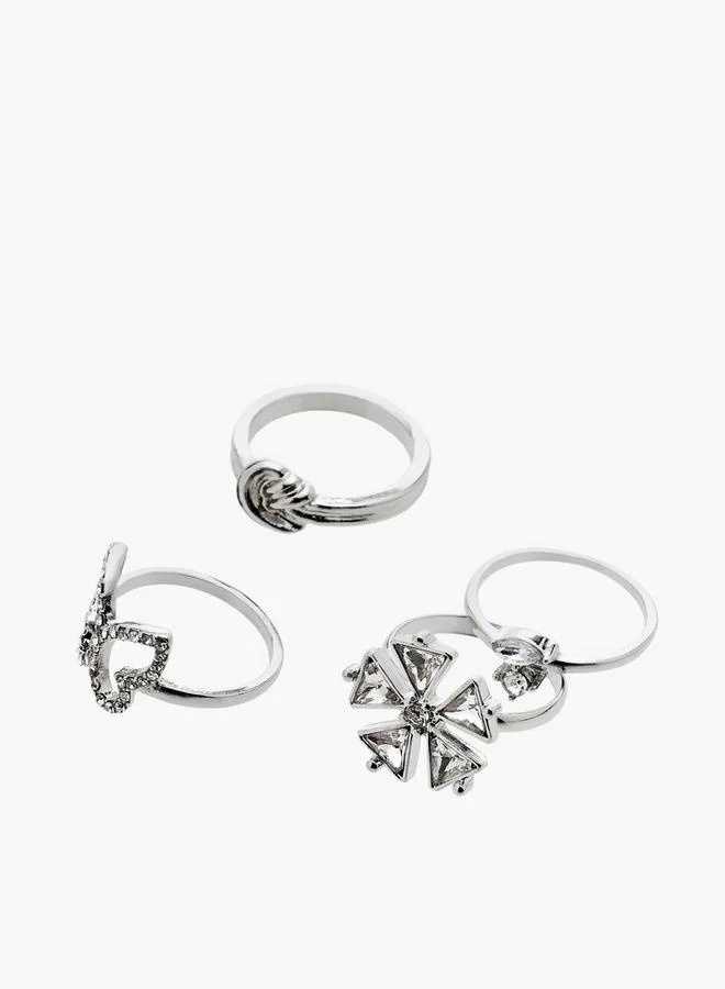 فلورا بيلا من شو إكسبرس Assorted Metal Ring - Set Of 6 Ramadan Collections